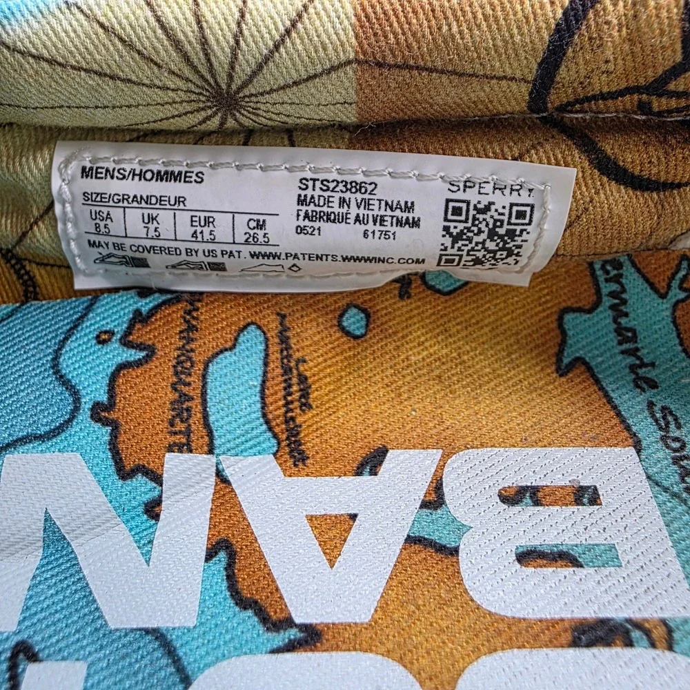 Sperry x Netflix Outer Banks OBX Pogue Life Slip On Shoes Mens 8.5 STS23862